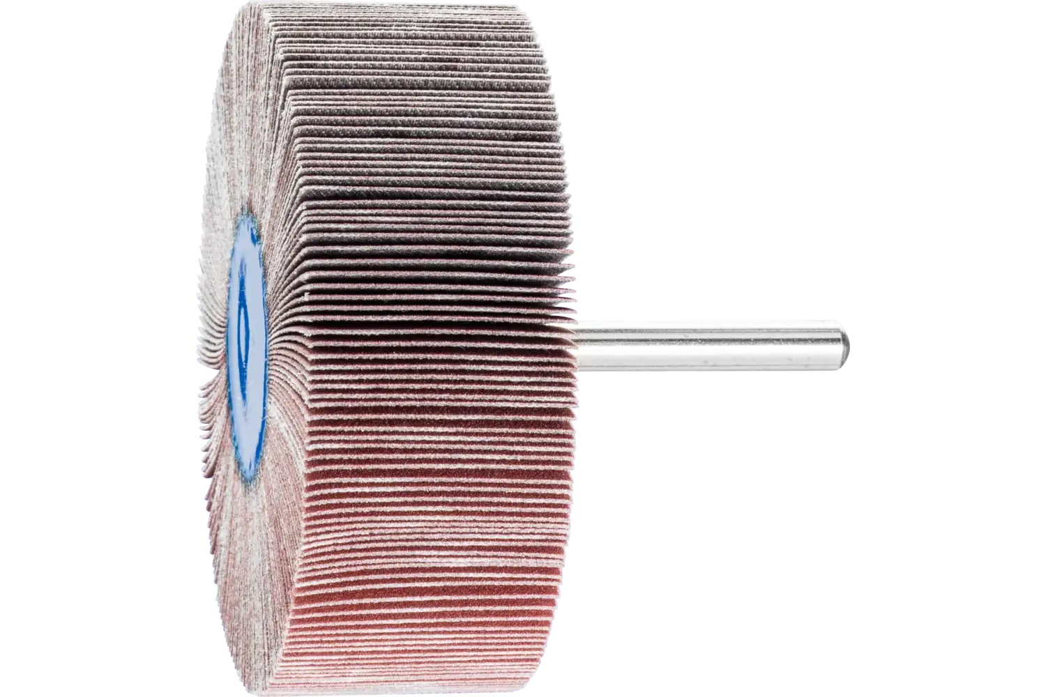 Picture of Pferd Mounted Flap Wheel, 3" X 1, 320 Grit, 1/4" Shank, Aluminum Oxide